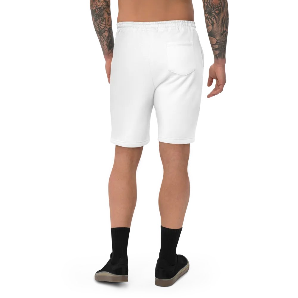 CraytoX Fleece Shorts - White product image (6)