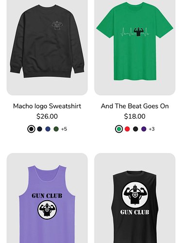 Want some Macho Merchandise? 
Sure ya do! Get some here 😎 https://macho-mike-shop.fourthwall.com/collections/all #shop #merch