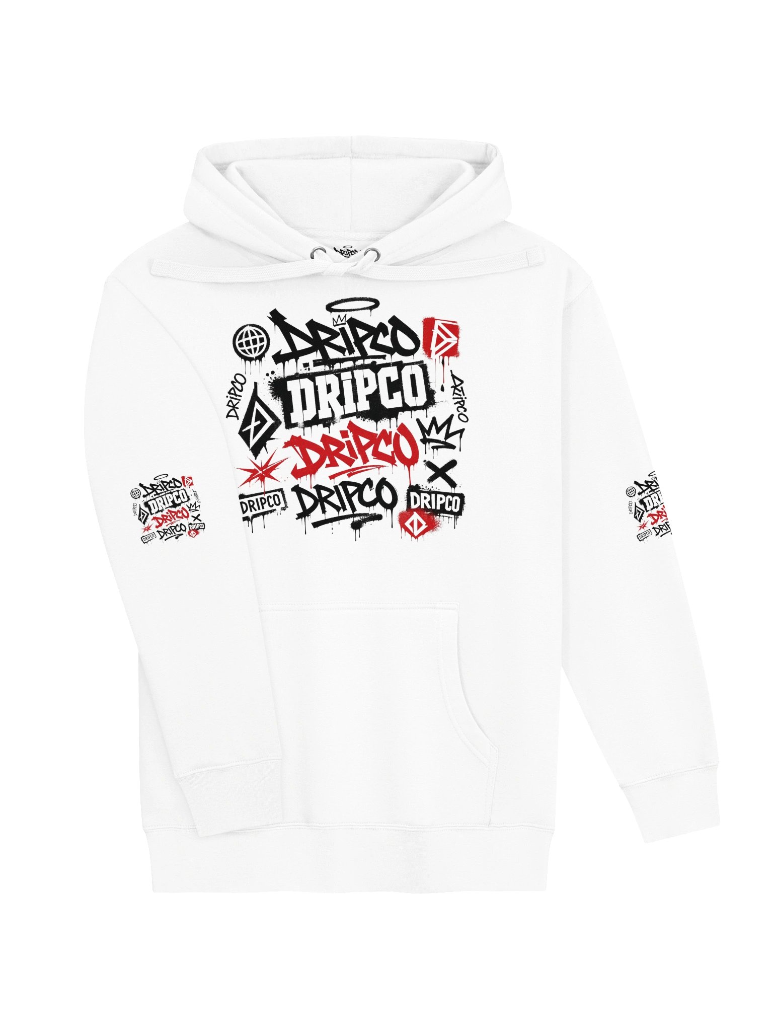 DRIPCO Graffiti Drip Hoodie product image (3)