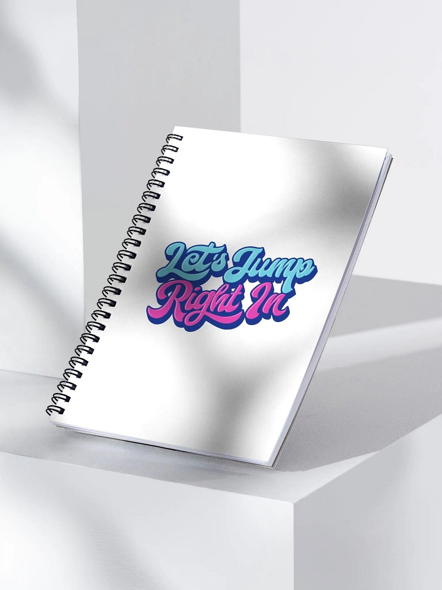 Let's Jump Right In: The English Confidence Notebook product image (3)