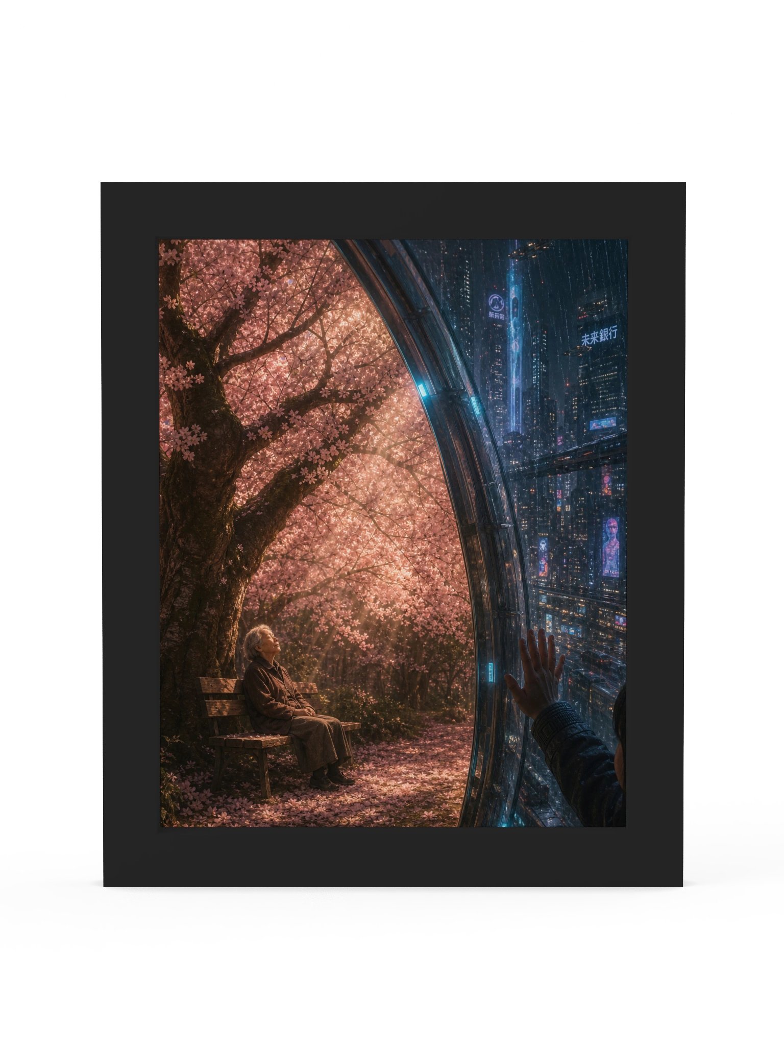 Neo Blossom Divide Poster product image (1)