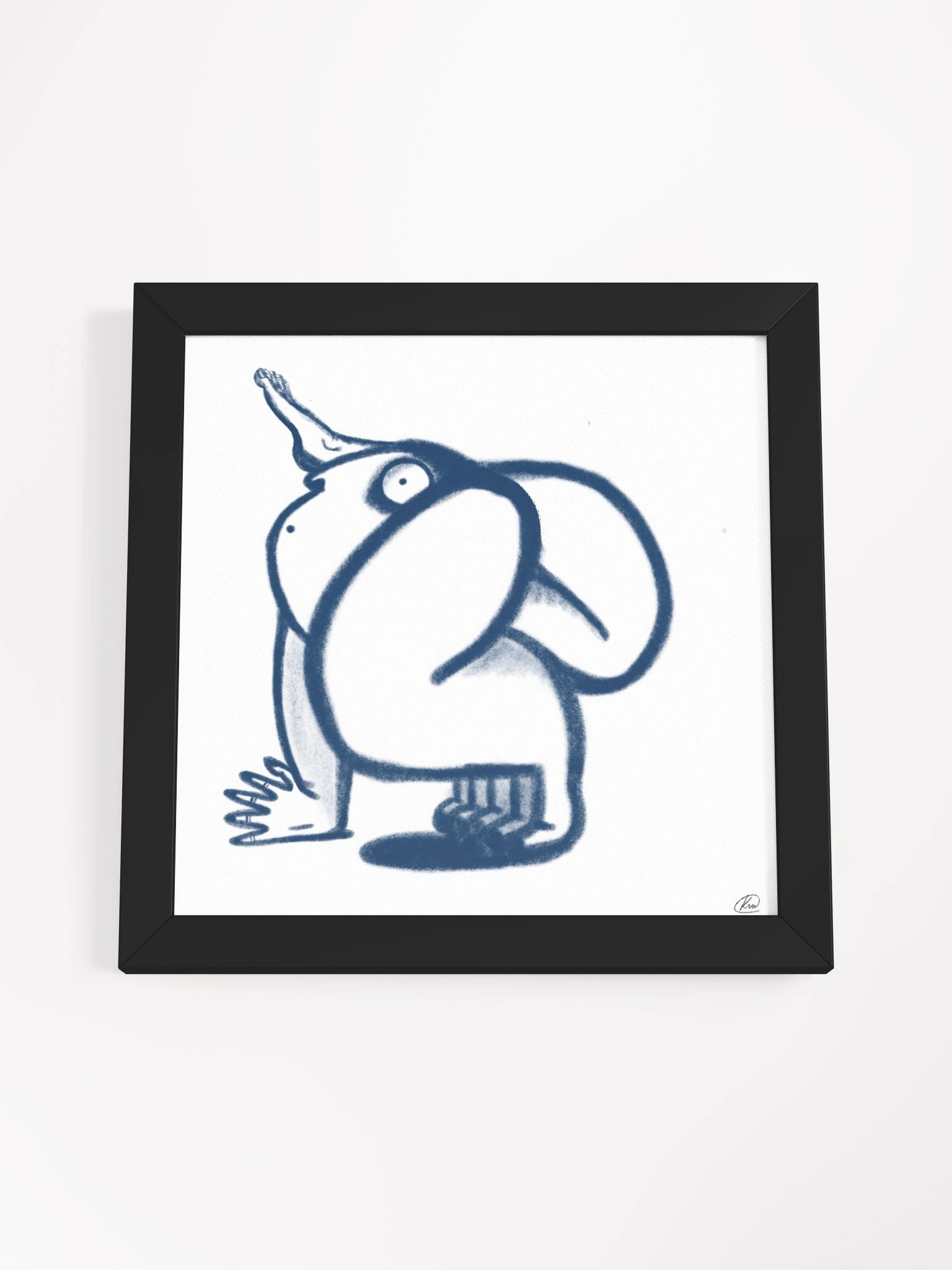 Yoga class (Framed Print) product image (5)