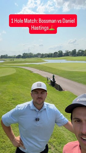 @bossman_10k vs @danielhastings_ in one hole at Brooklyn Park's finest track...

#golf #minnesotagolf #golfswings