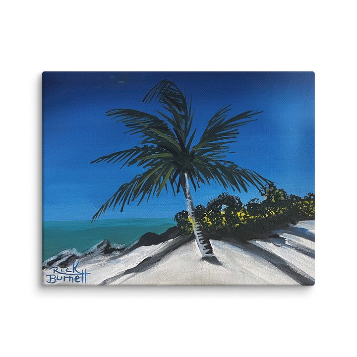 Fort Zachary Beach Island Palm Print product image (2)