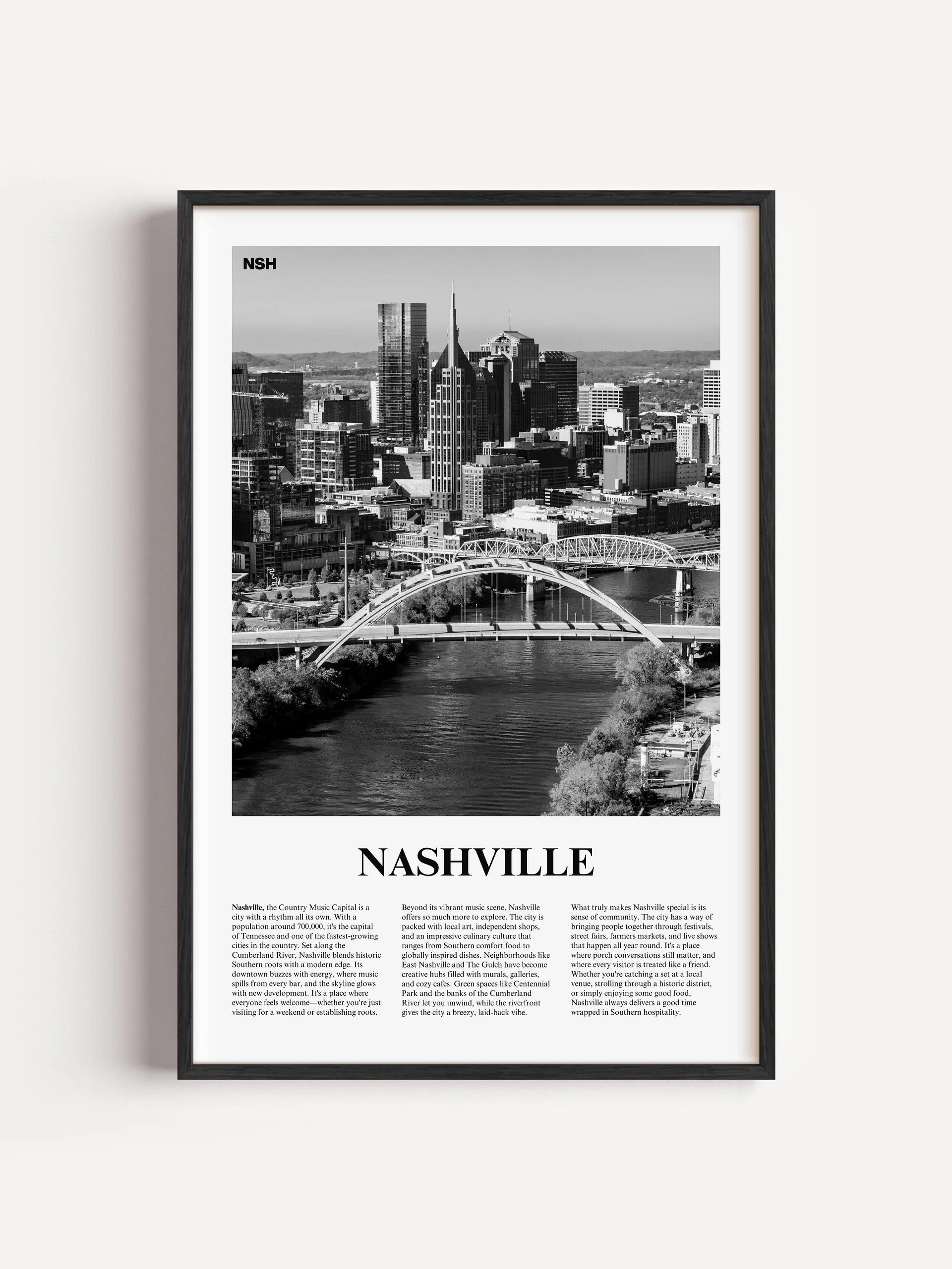 Nashville 02 Newspaper Poster product image (1)