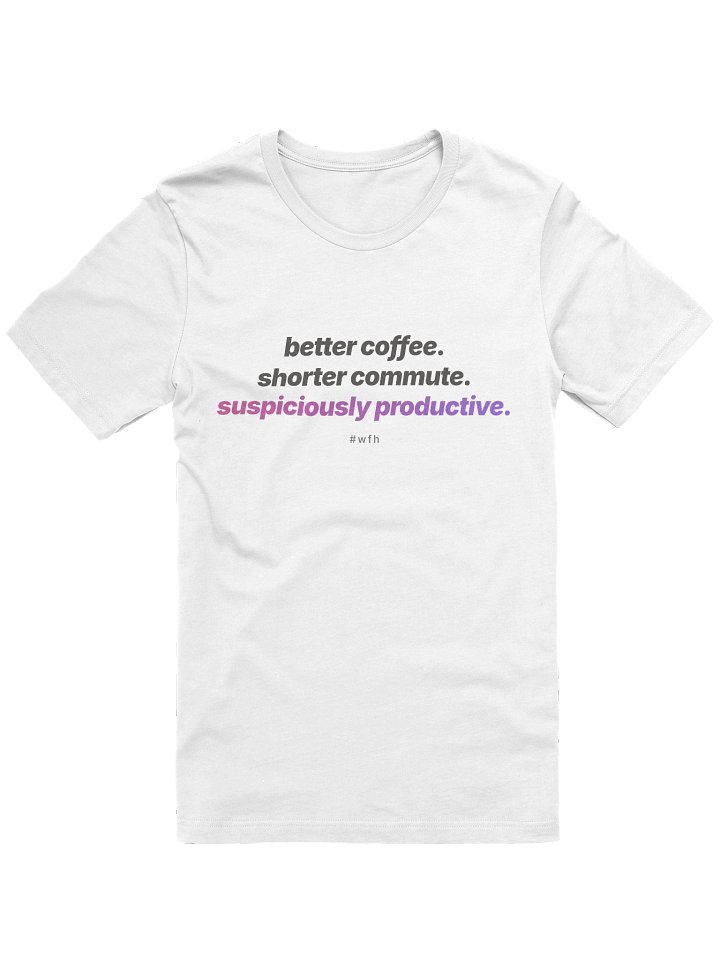 #WFH T-Shirt product image (2)