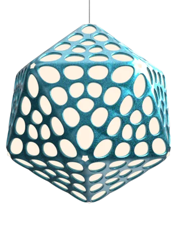 Weaverbird Parametric Lamp Design Grasshopper Rhino Files Download product image (2)