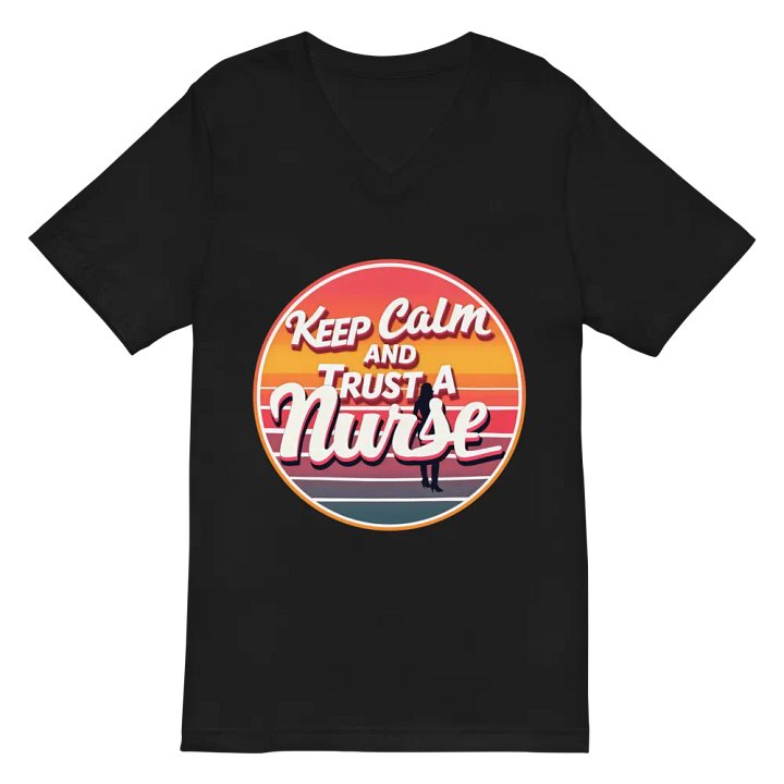 Nurse Trust V-Neck Tee product image (3)
