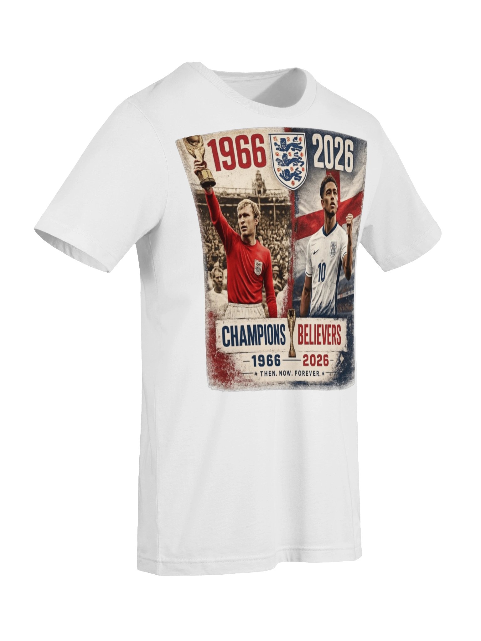 England Soccer Graphic Tee | 1966–2026 Then Now Forever Unisex Shirt product image (10)