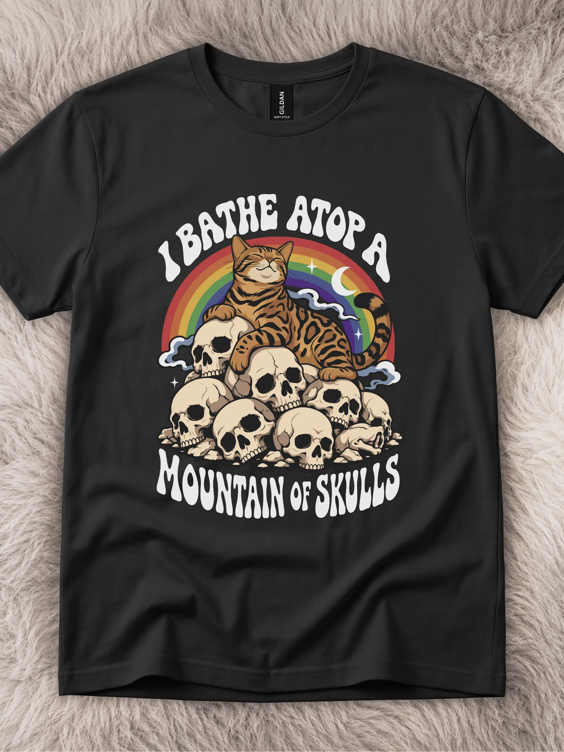 I Bathe Atop a Mountain Of Skulls Tee product image (1)