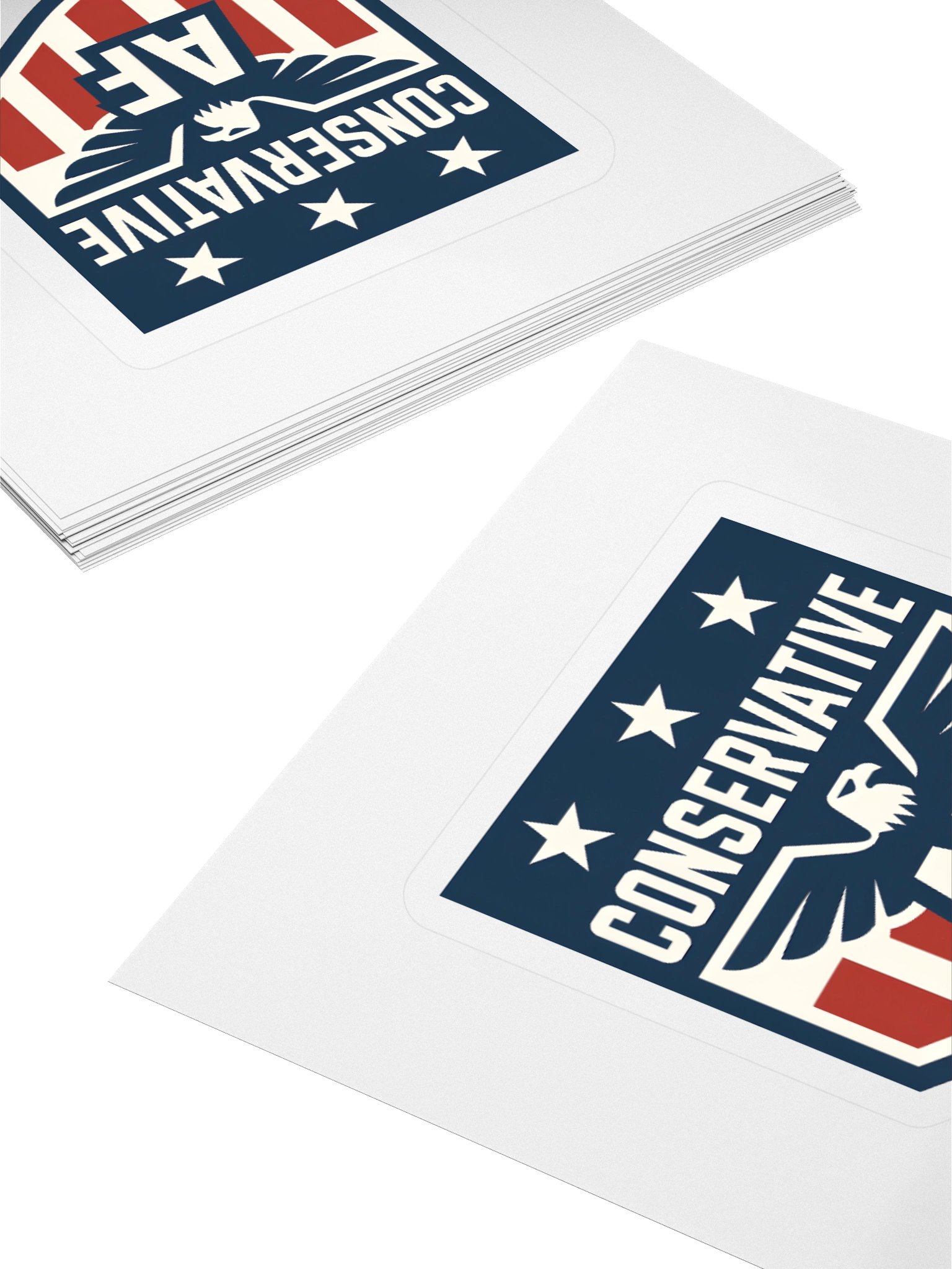 Conservative AF Eagle Shield Sticker product image (10)