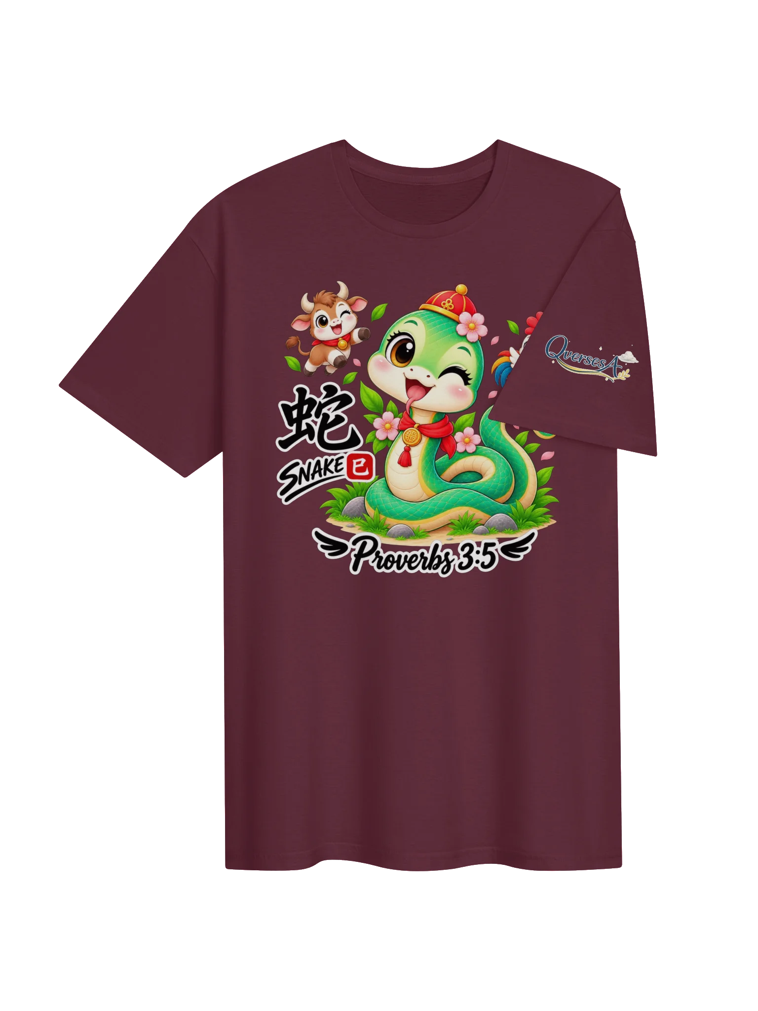 Year of the Snake | Chinese Zodiac Trio Unisex T-Shirt product image (53)