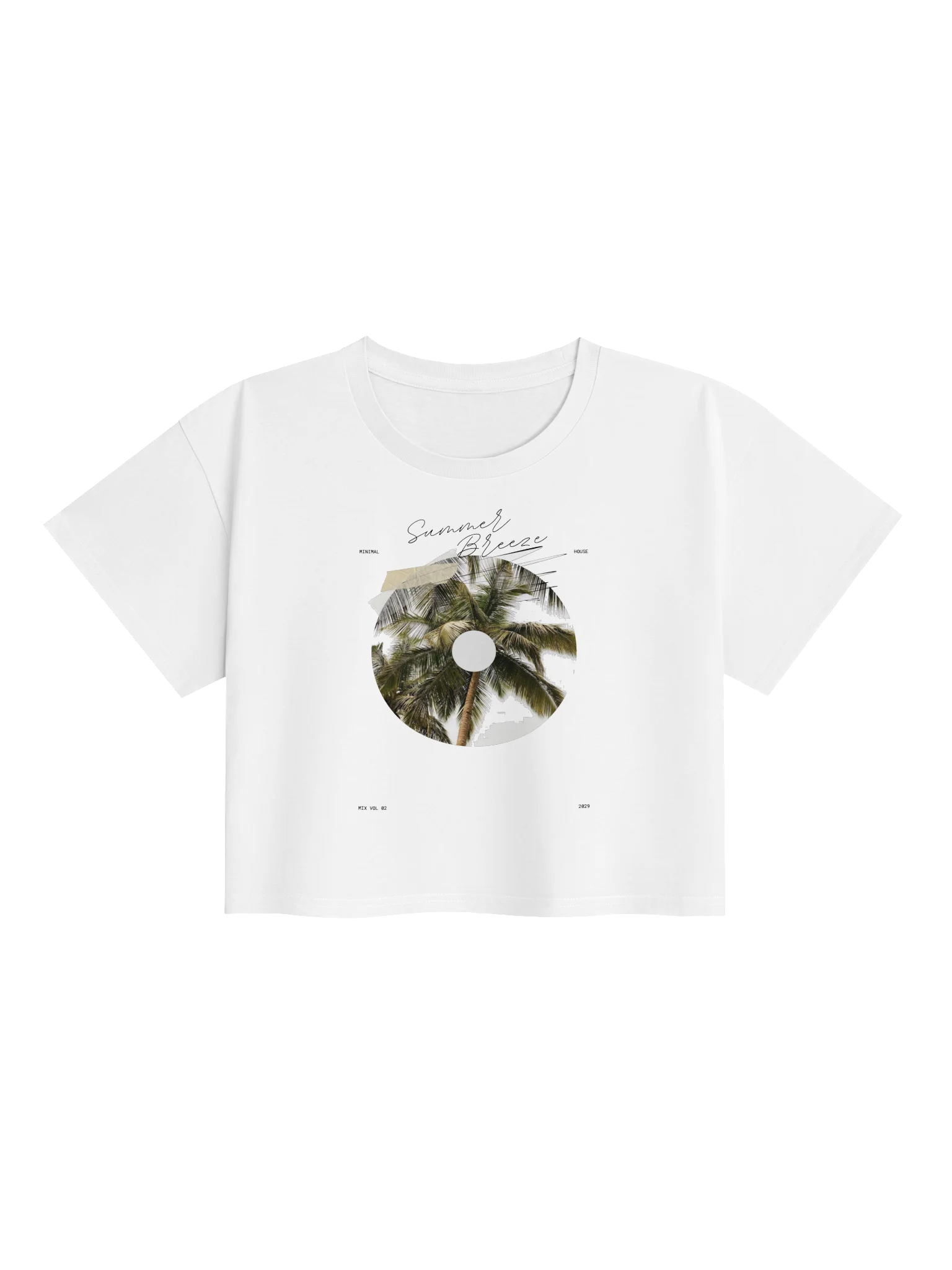 Summer Breeze Tropical Crop Tee product image (1)