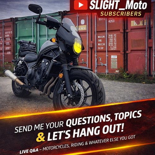 What’s going on everyone!

SLIGHT_ Moto is going LIVE on April 5th at 9PM EST and I want YOU to be part of it.

Drop your que...