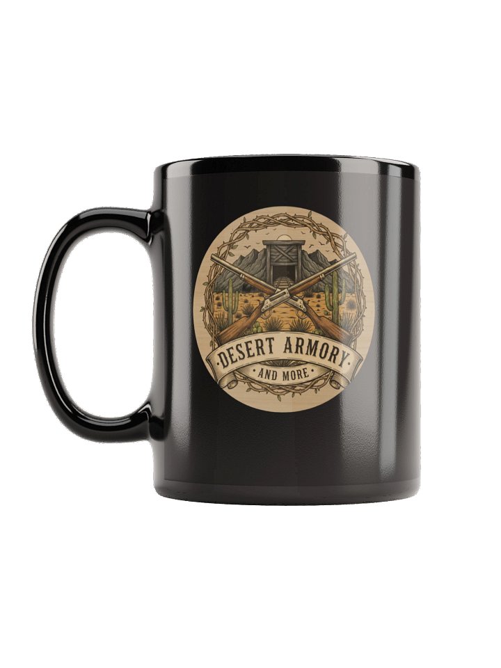 Desert Armory And More, Mug, Design 2. Black product image (2)