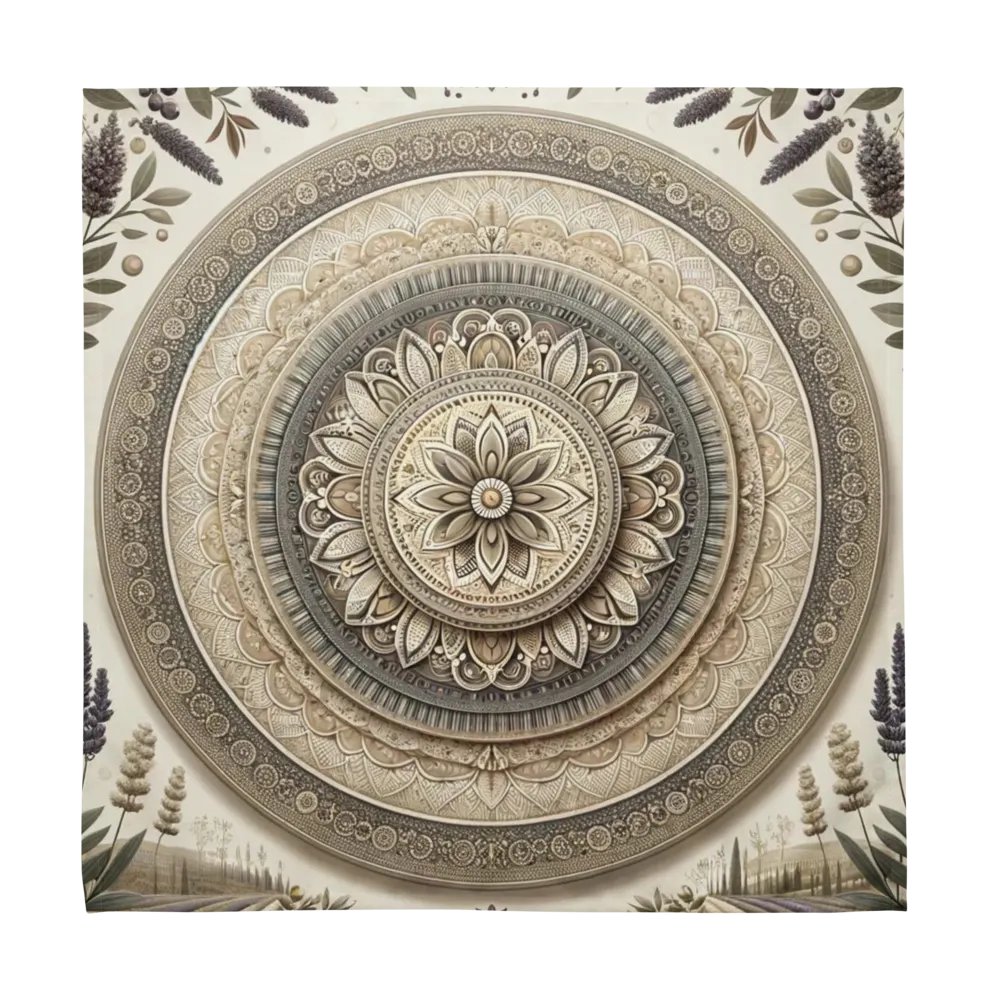 Lavish Botanical Mandala Napkins product image (7)
