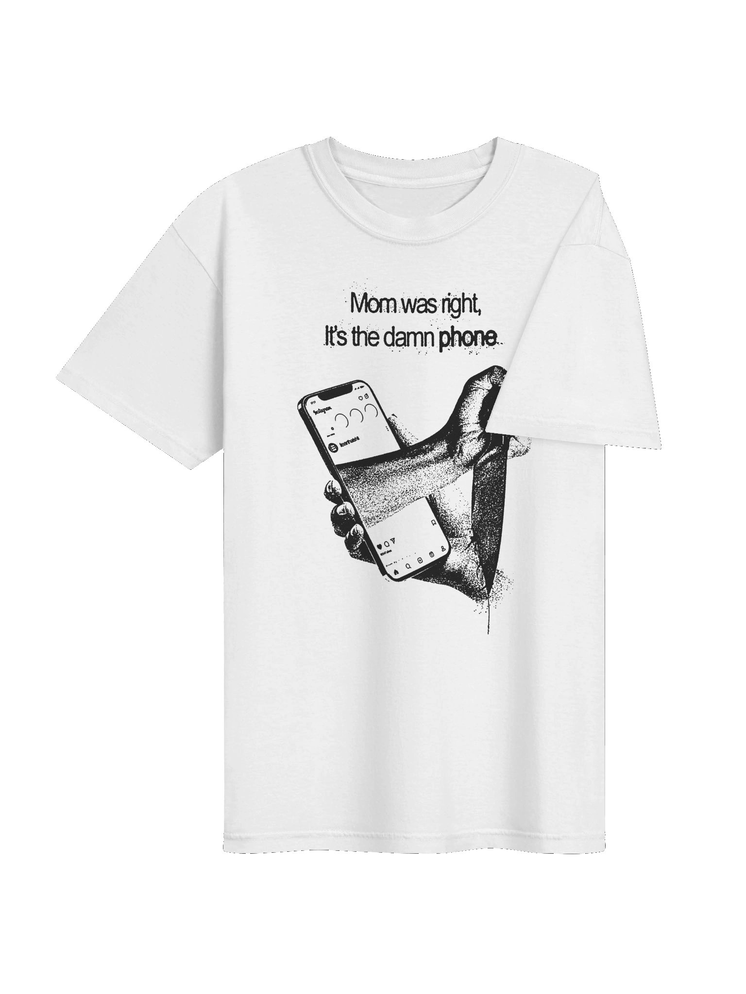 DAMN PHONE T-SHIRT product image (4)