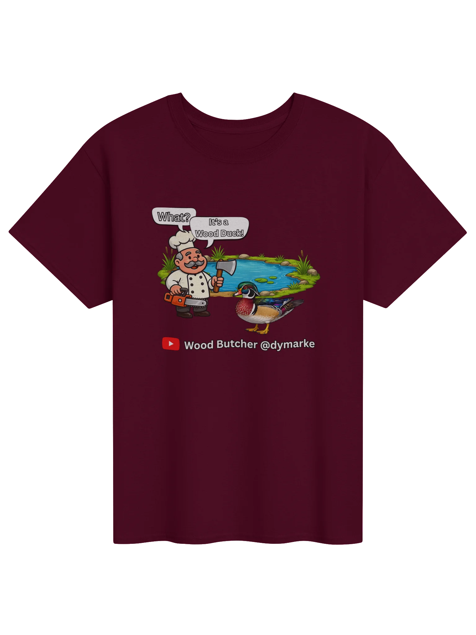 Wood Butcher It's a duck T product image (7)