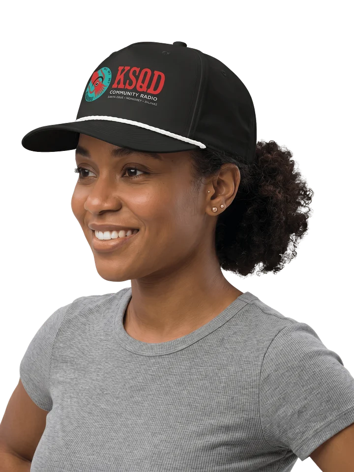 KSQD Community Radio Rope Hat product image (1)