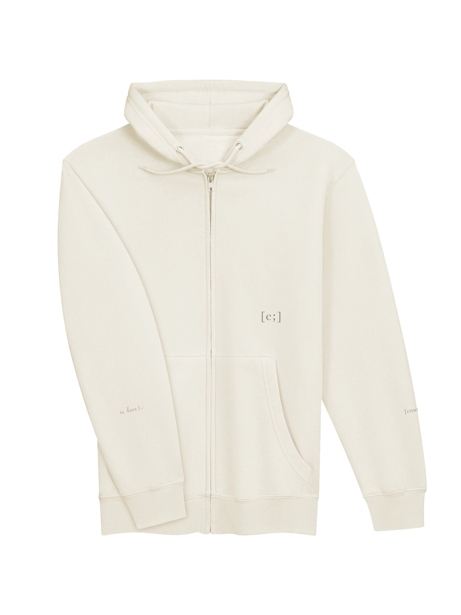 [c;L] Split Zip Hoodie / 003 product image (3)