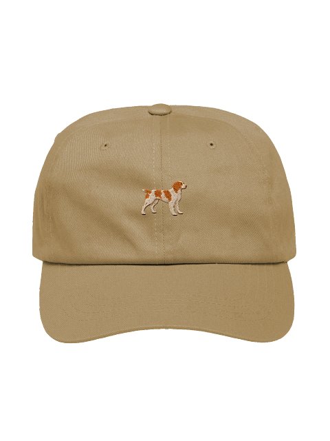 Brittany — Orange & White Coat Hat