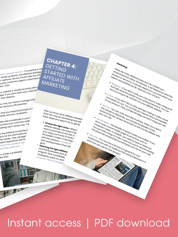 Affiliate Marketing Secrets - guide product image (3)