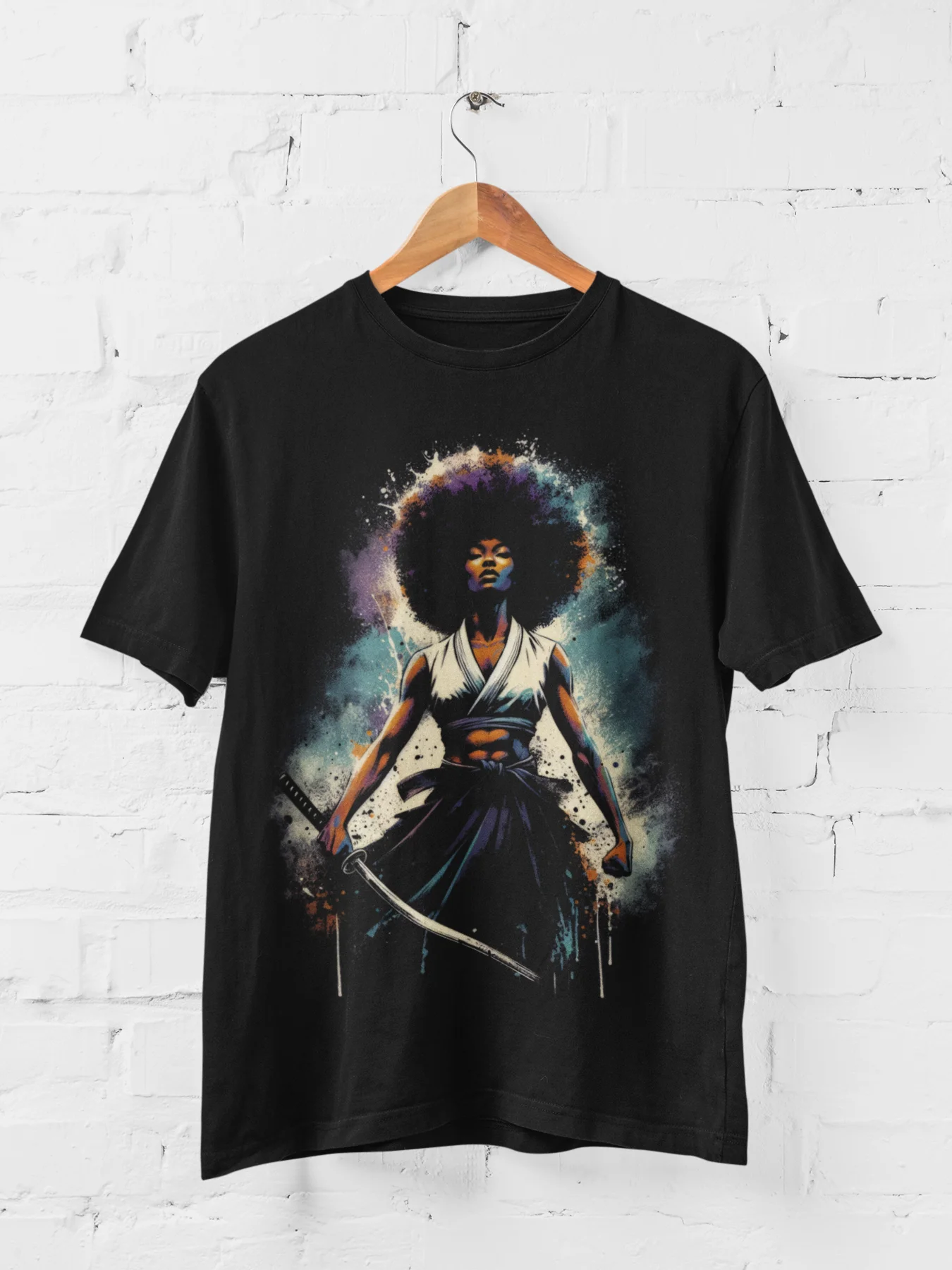 Black Samurai Queen Tee product image (1)
