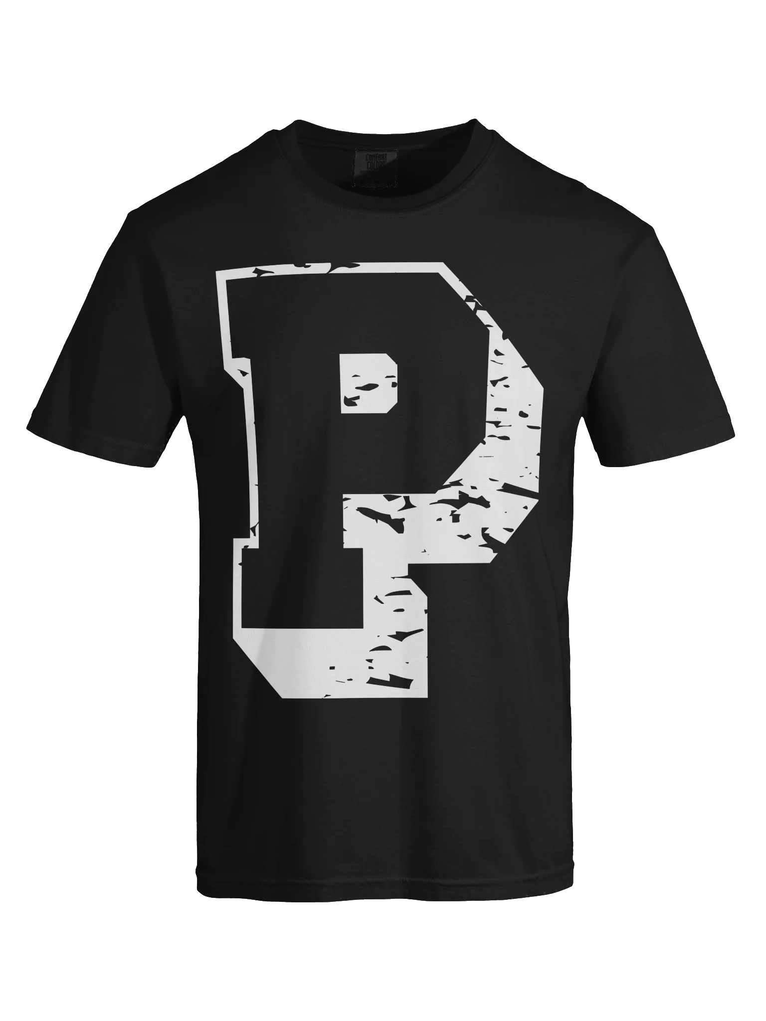 Varsity Letter P | Comfort Colors® Tee product image (9)