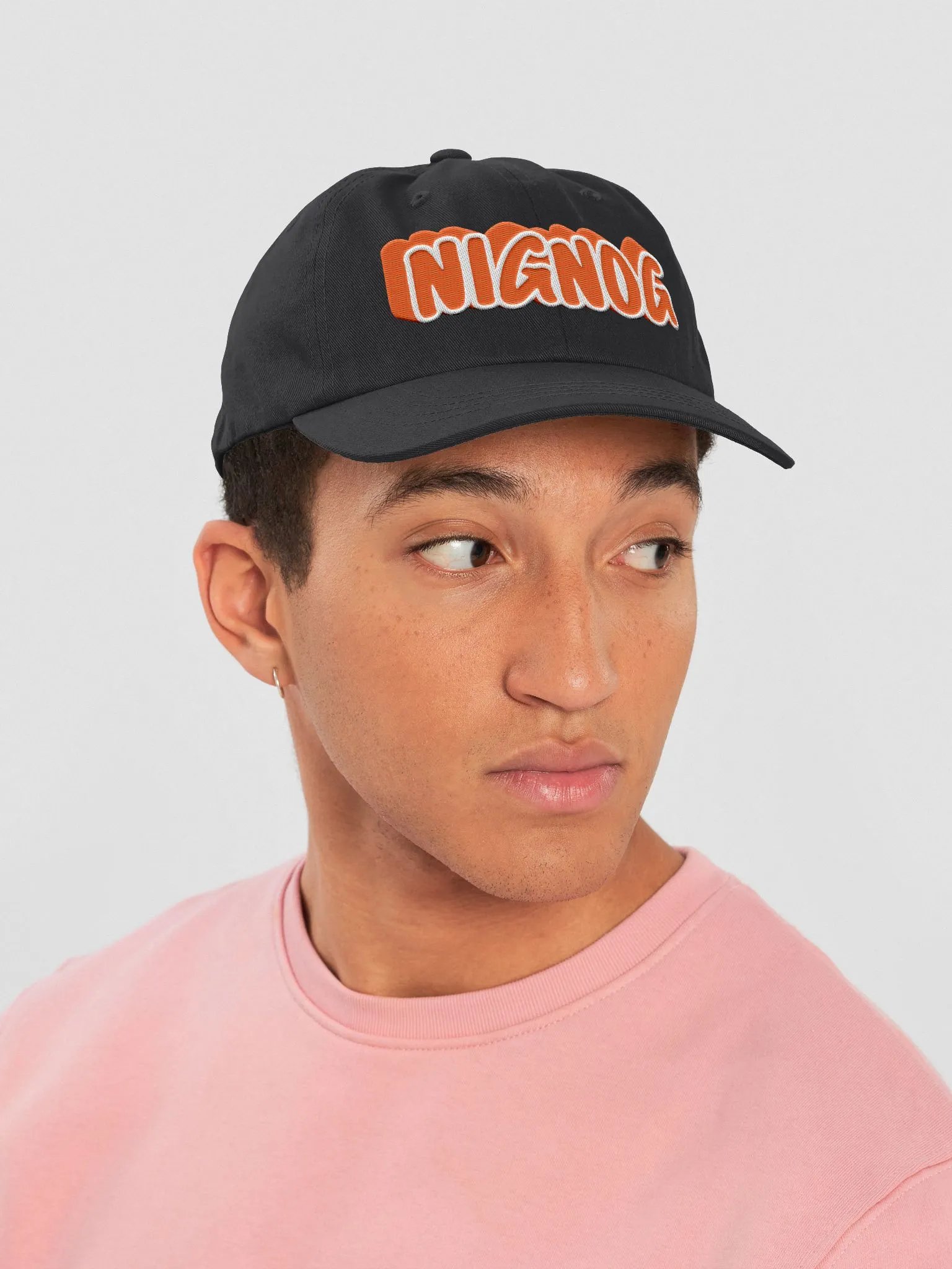 ORANGE NigNog Dad Hat product image (6)