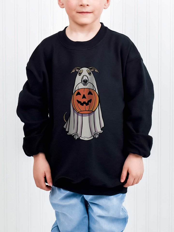 Halloween Italian Greyhound(Fawn) Youth Sweatshirt product image (1)