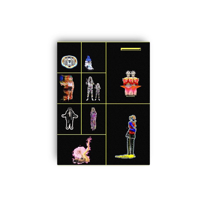 MONDAY FUNDAY (Canvas) by Benzi product image (1)