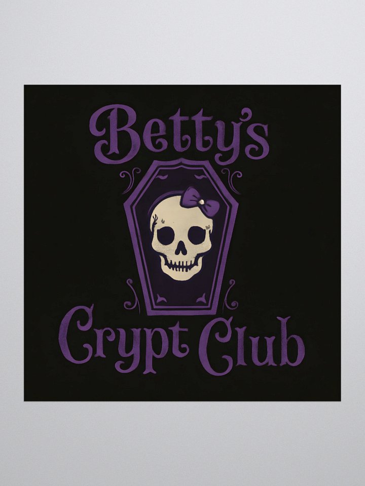 Skull Crypt Club Sticker product image (1)