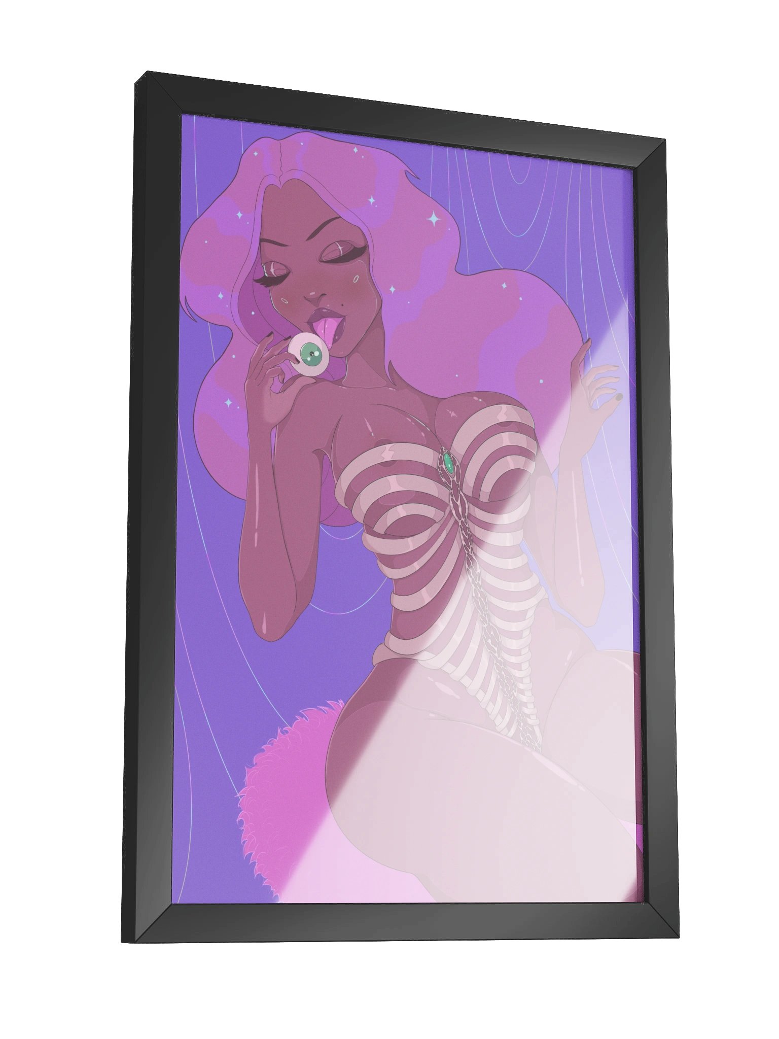 'What's Left of Him' - 12"x18" Black Framed Print product image (3)