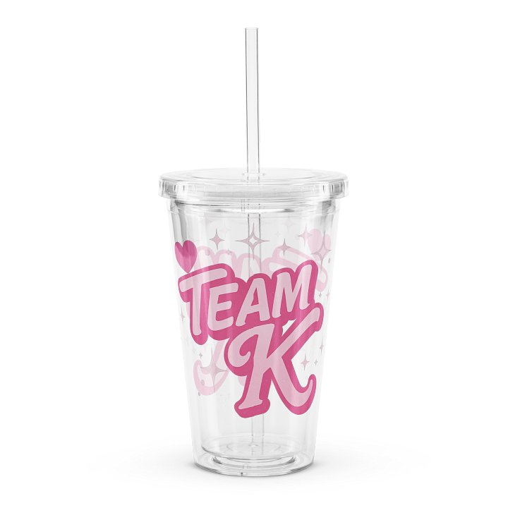 K's WORLD Clear Plastic Tumbler product image (2)