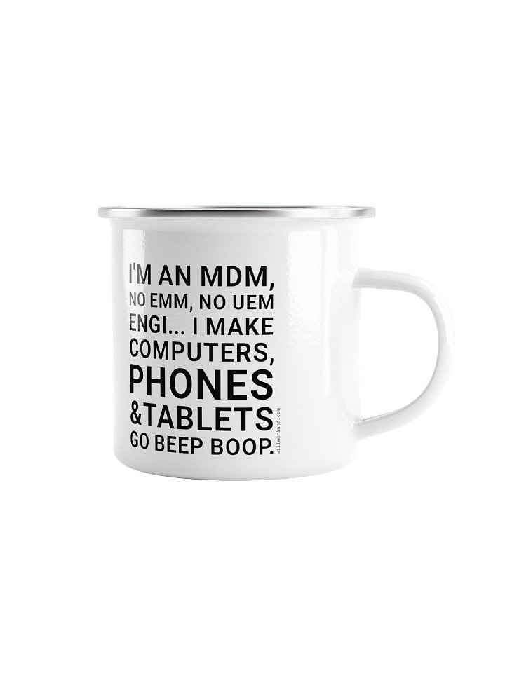 MDM Engineer (Enamel Mug) product image (1)