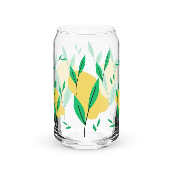 Boho Leaves Design - Sipper Glass product image (1)