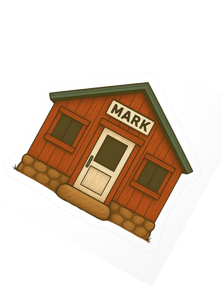 Cabin Mark Sticker product image (2)