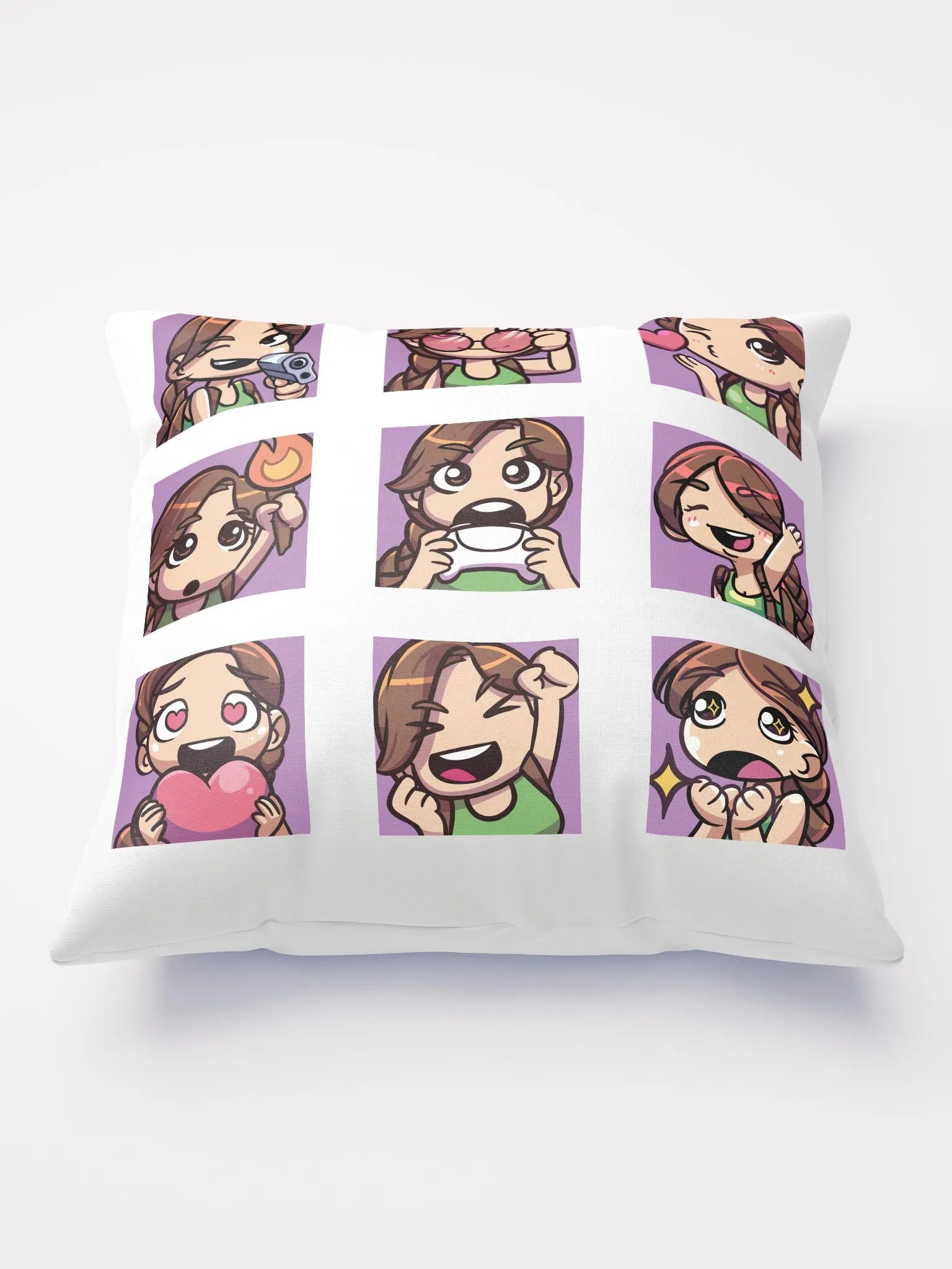 CroftCosplays Emote Pillow product image (1)