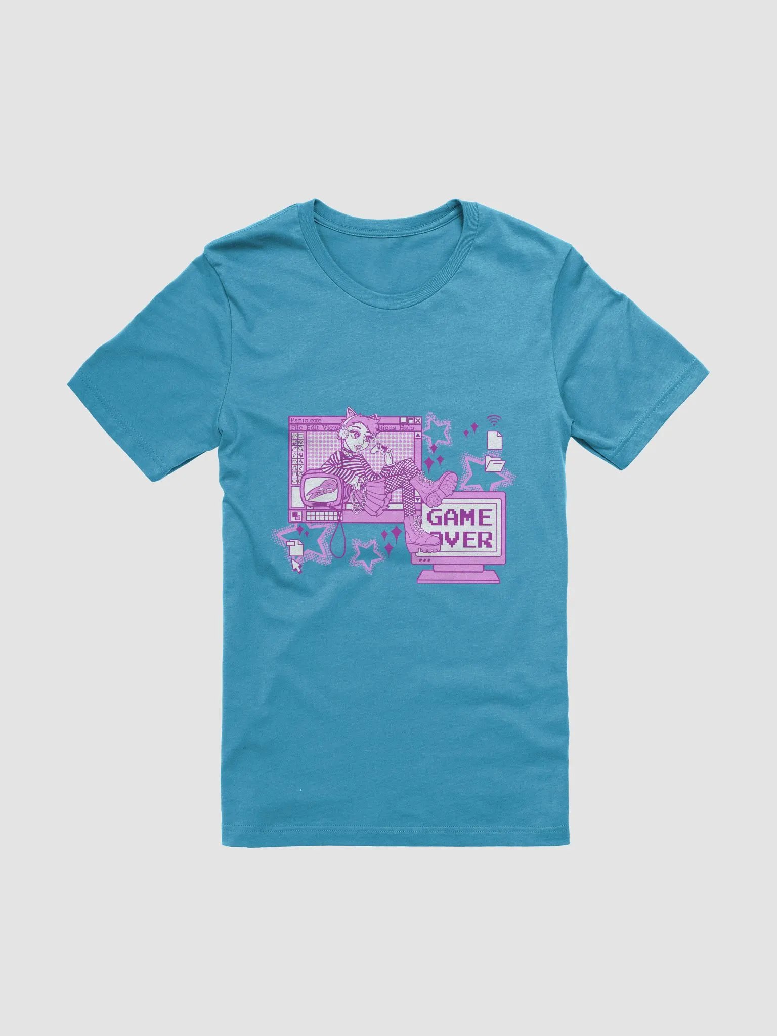 Panic Pink.exe T-Shirt product image (7)