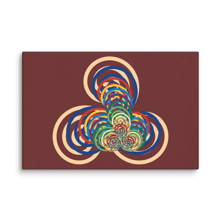 Spiral Spectrum Canvas Collection product image (1)