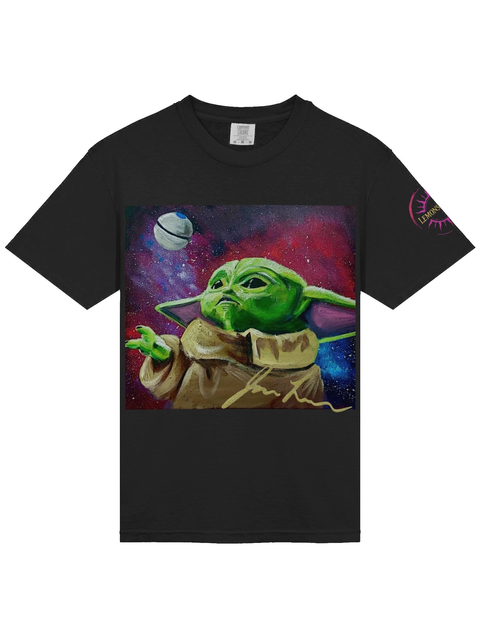 Grogu Baby Yoda Cotton Tee product image (37)