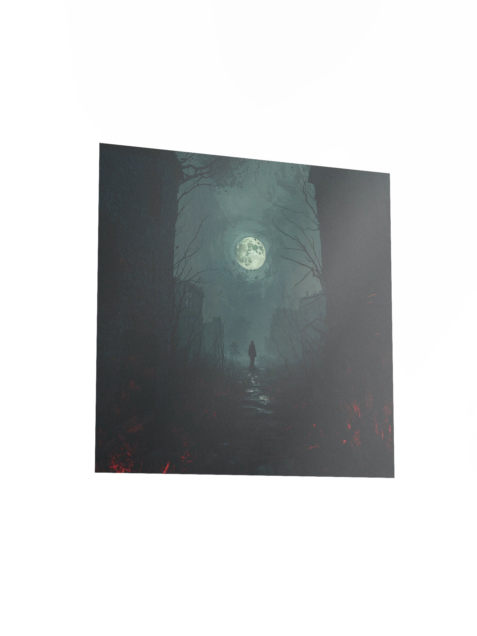 The Moonlit Passage Matte Poster product image (11)