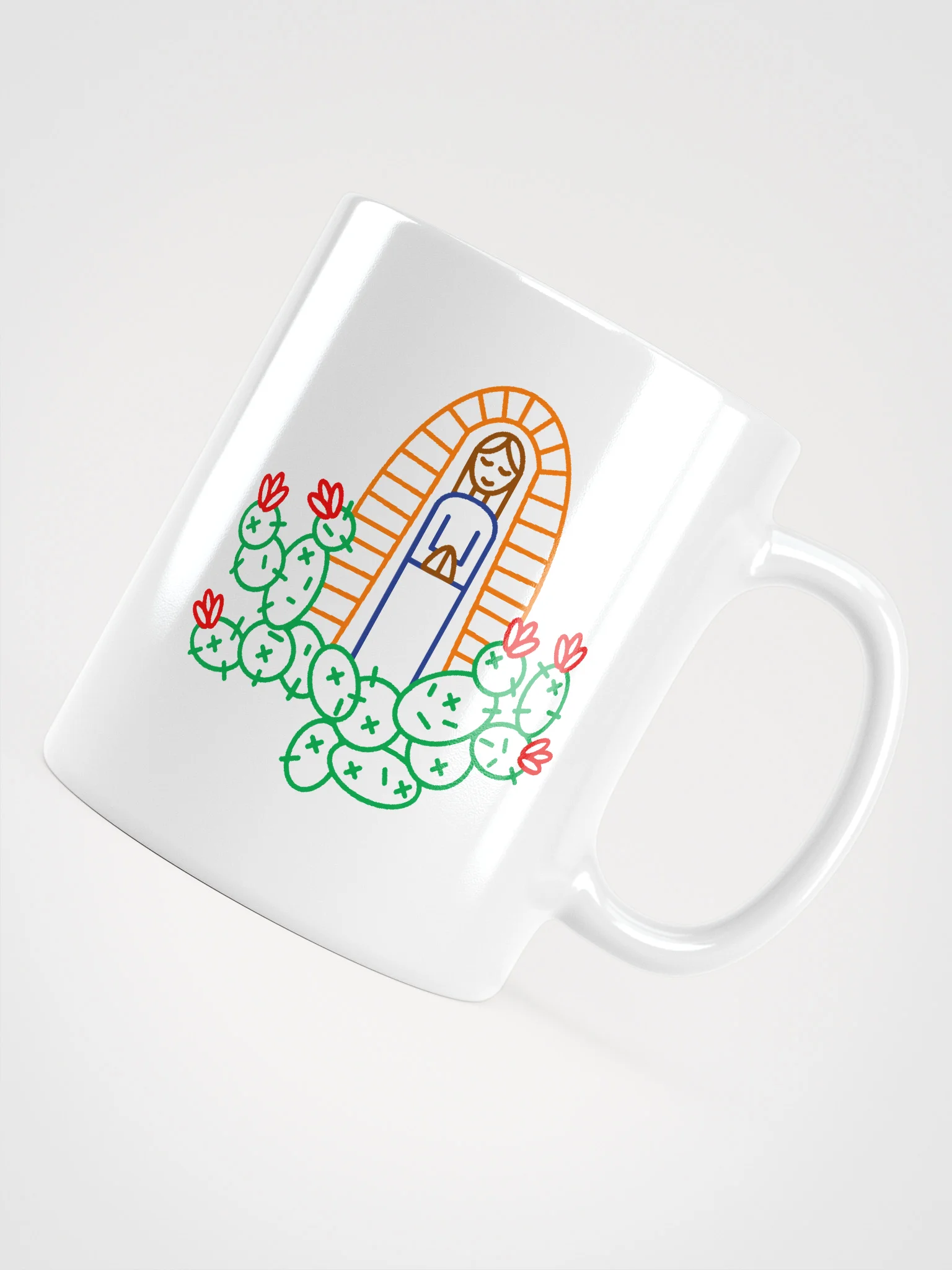 Minimalist Virgin of Guadalupe Mug product image (5)