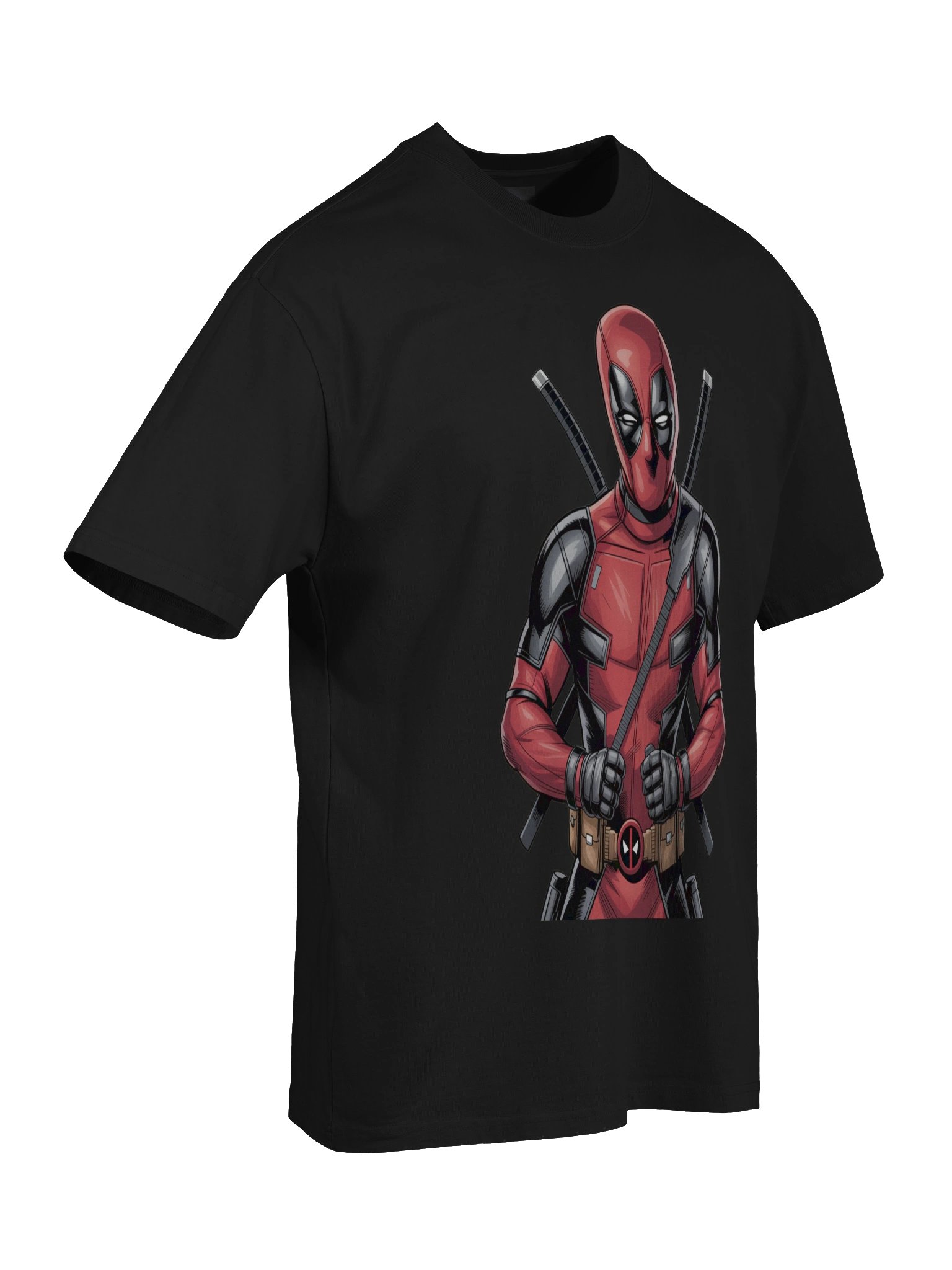 Deadpool Veiled Vendetta Oversized Faded T-Shirt product image (8)