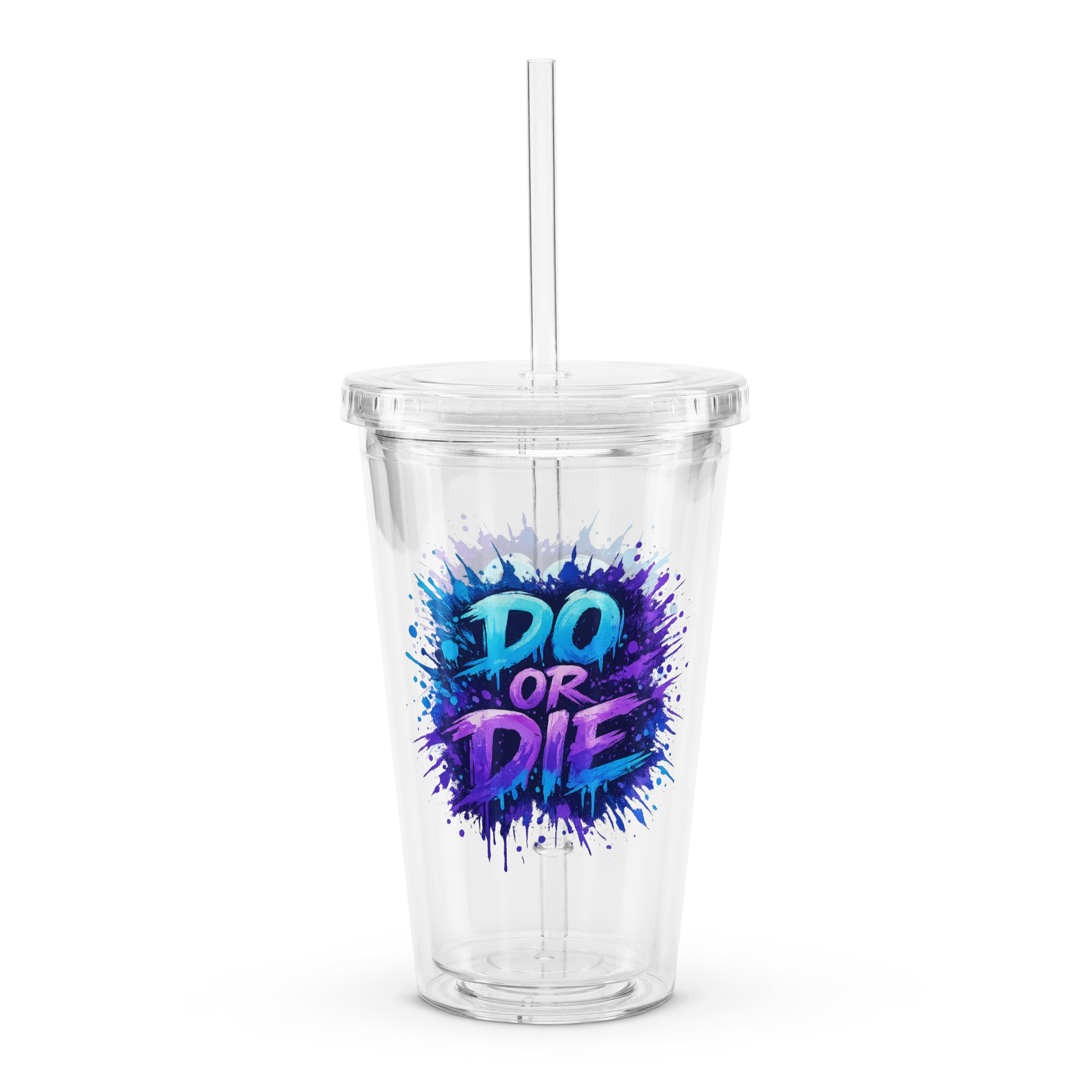 Do or Die Neon Splash Tumbler product image (4)