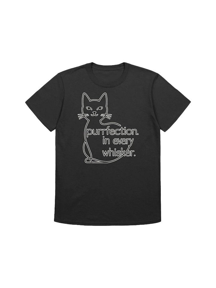 Cat Lover - Purrfection in Simplicity - A Cat's Elegance T-Shirt product image (5)