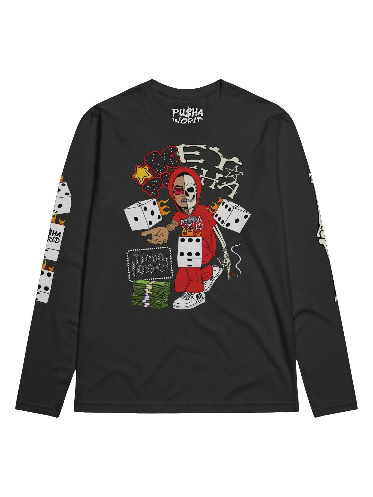 Key Pusha Gambling Tee 2 product image (1)