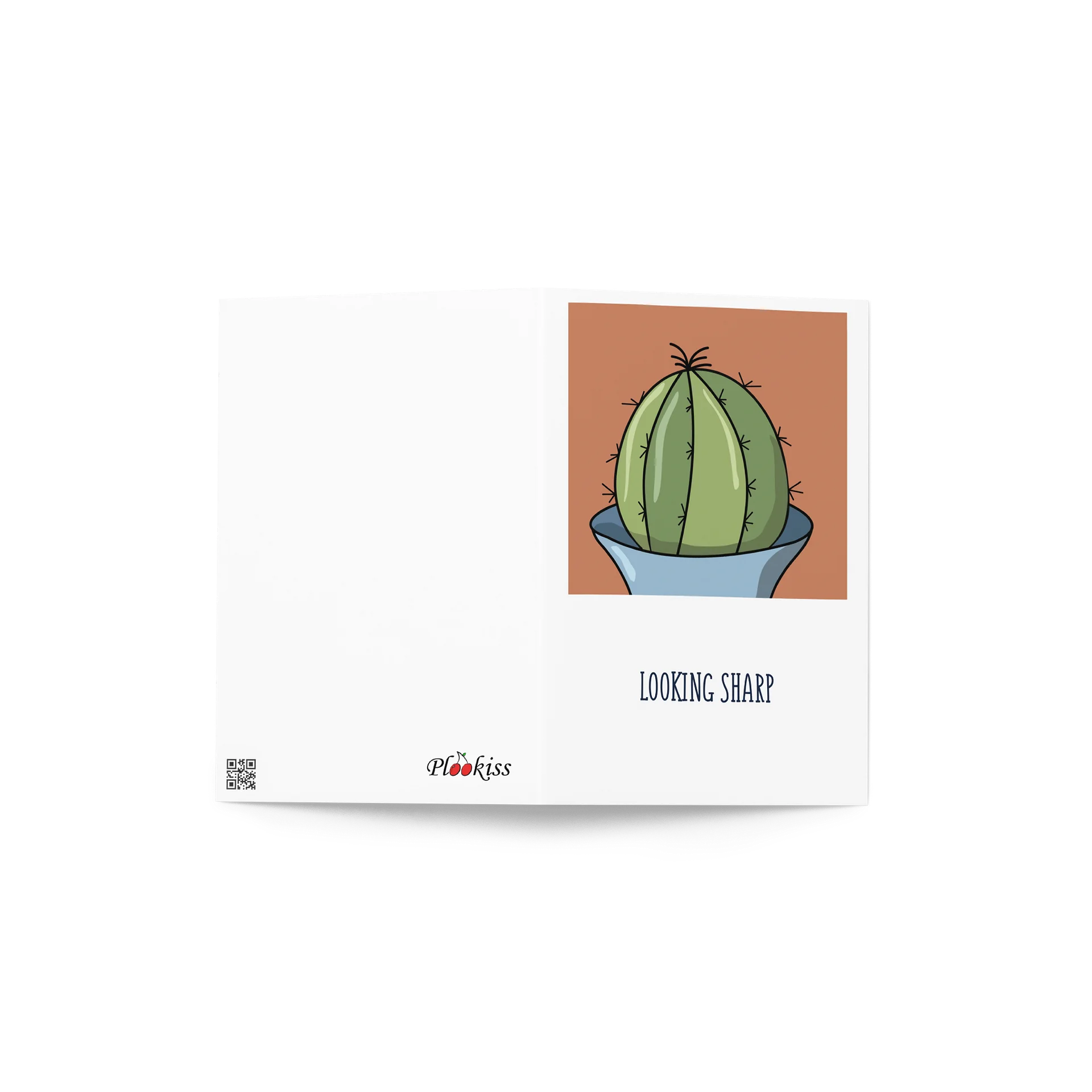 The Barrell Cactus Design - The "Looking Sharp" Greeting Card product image (2)
