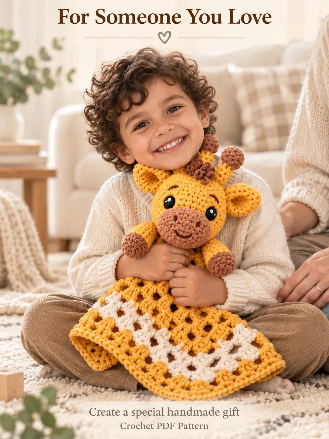 Giraffe Lovey Crochet Pattern product image (1)