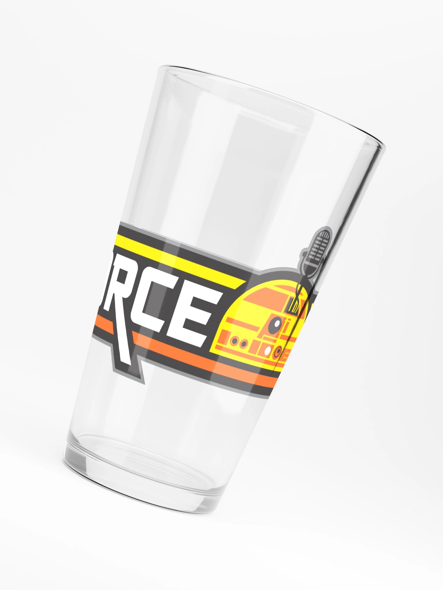 ForceCenter Logo Pint Glass product image (6)